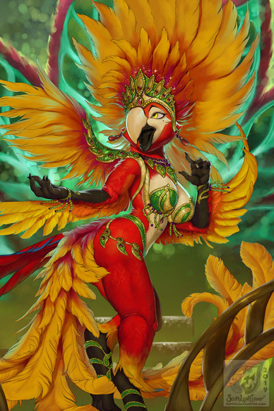 The Carnival Queen Fantasy Art by SixthLeafClover