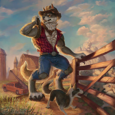 Wolf in Sheep Farm [Digital]