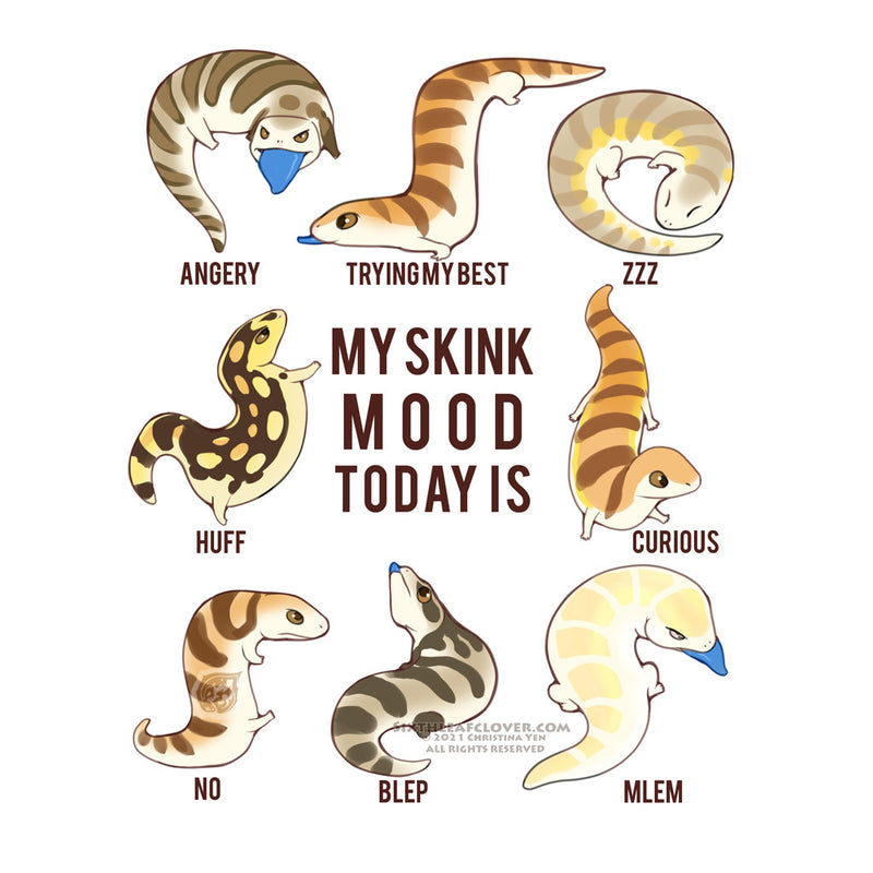 Skink Moods