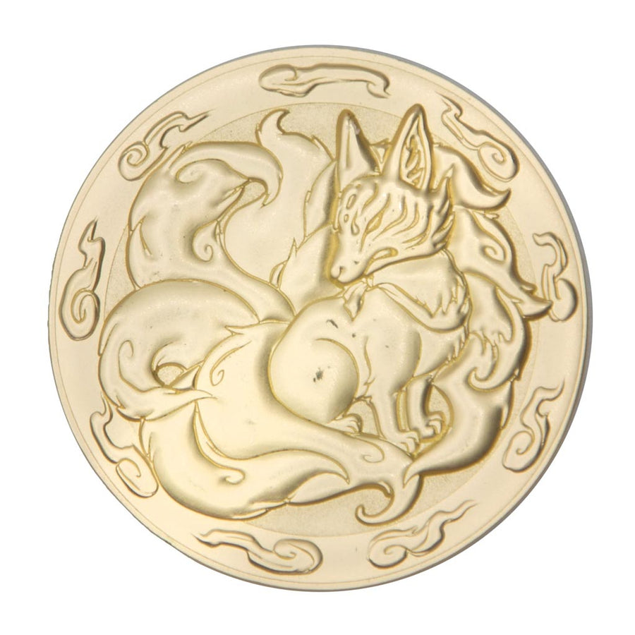 Kitsune Collectible Coin Sixthleafclover Studios