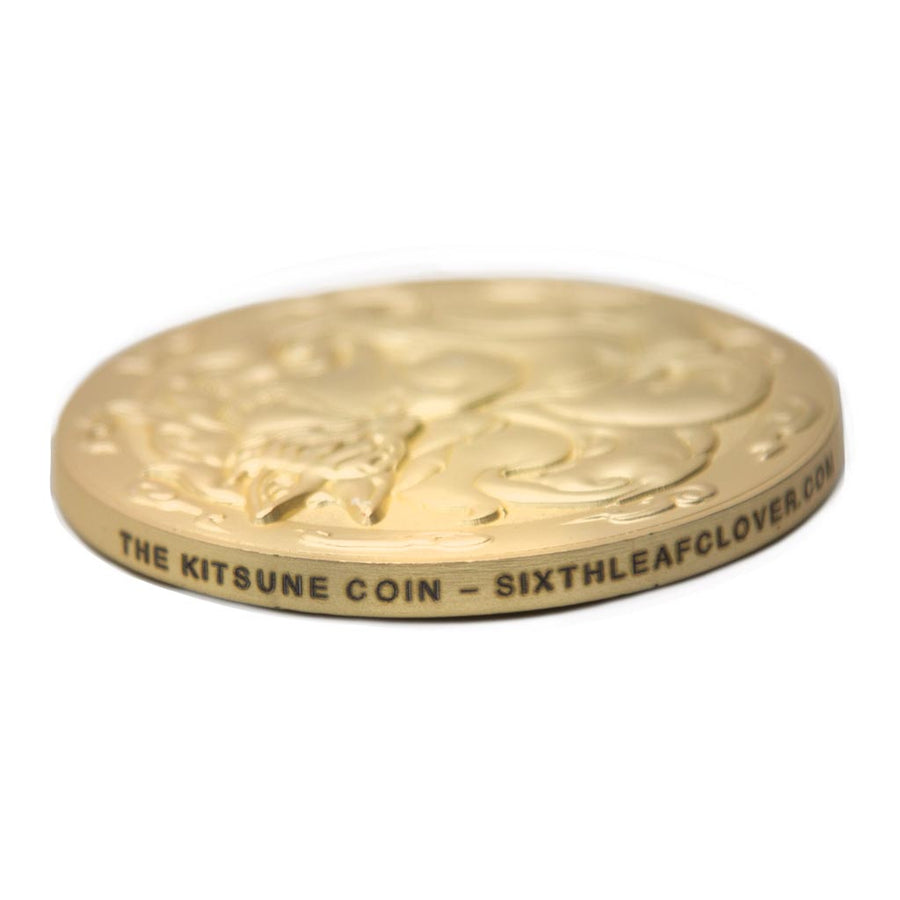 Kitsune Collectible Coin Sixthleafclover Studios