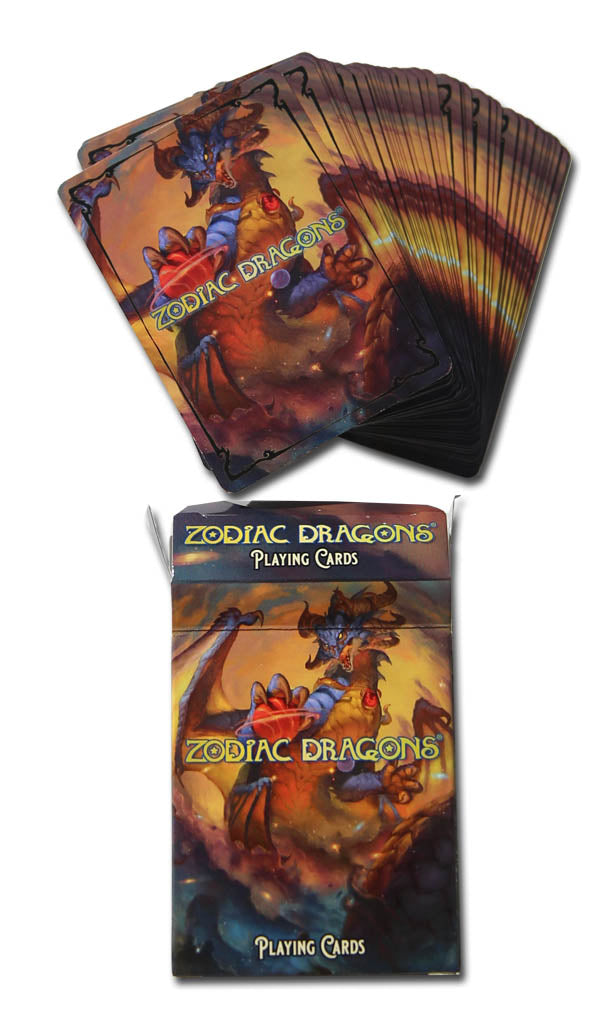 Zodiac Dragons Playing Cards
