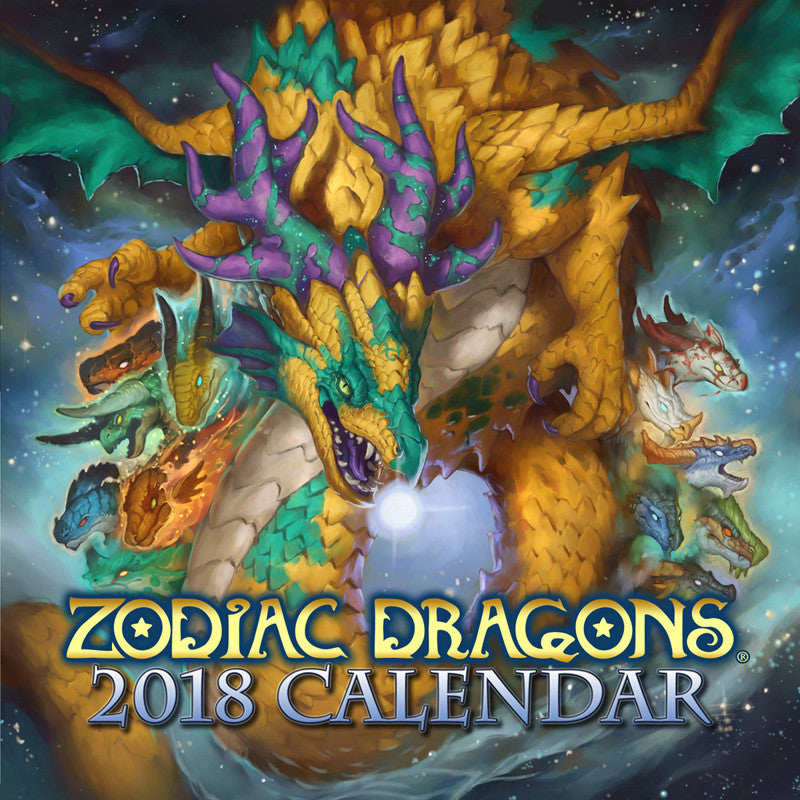 2018 Zodiac Dragons Calendar