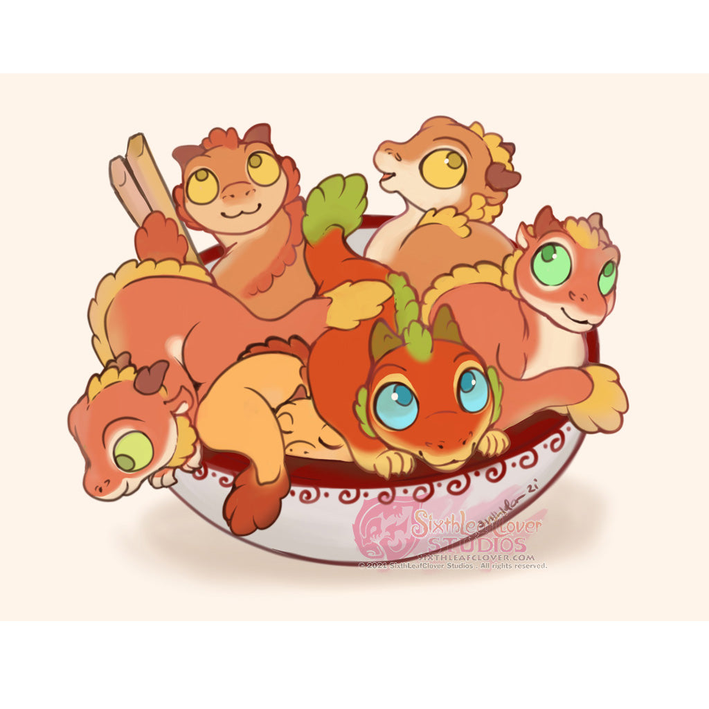 Bowl of Noodle Dragons