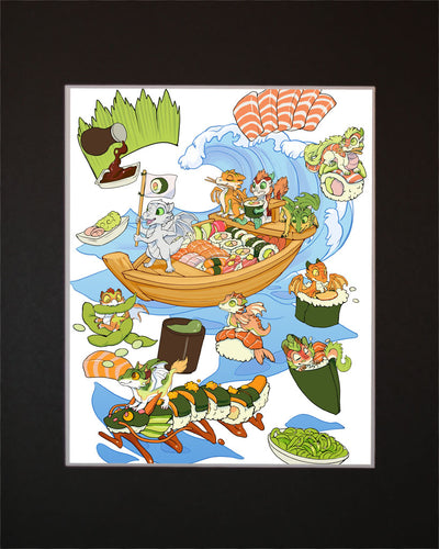 Sushi Dragon Party