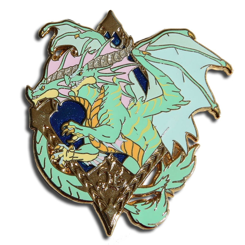 2021 Zodiac Dragon Gemini Pin