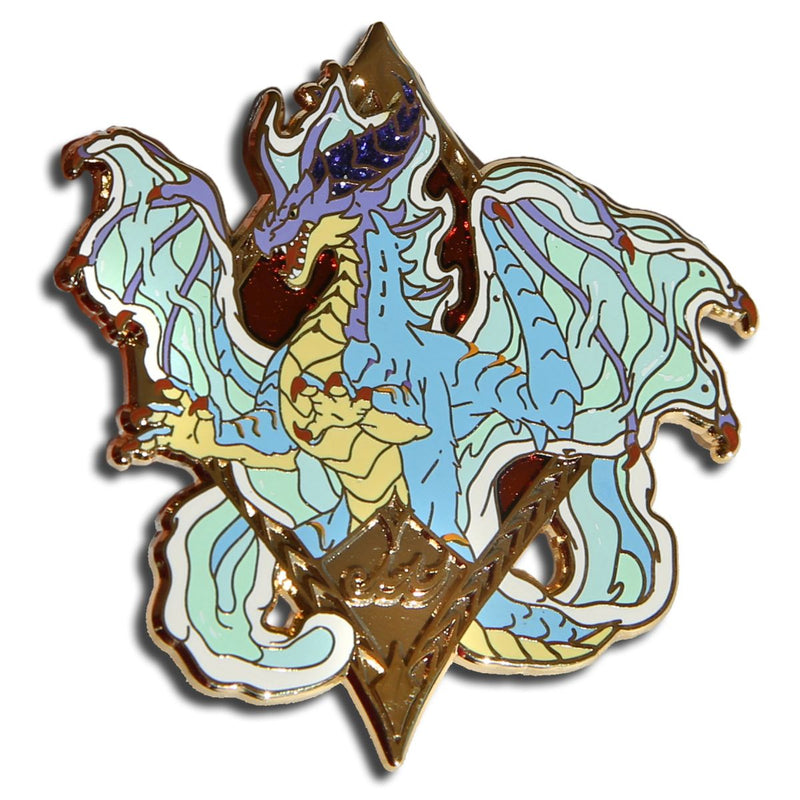 2021 Zodiac Dragon Aquarius Pin