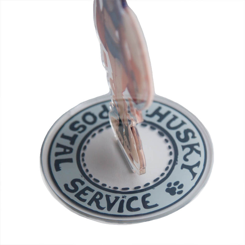 Husky Delivery Service Acrylic Standee
