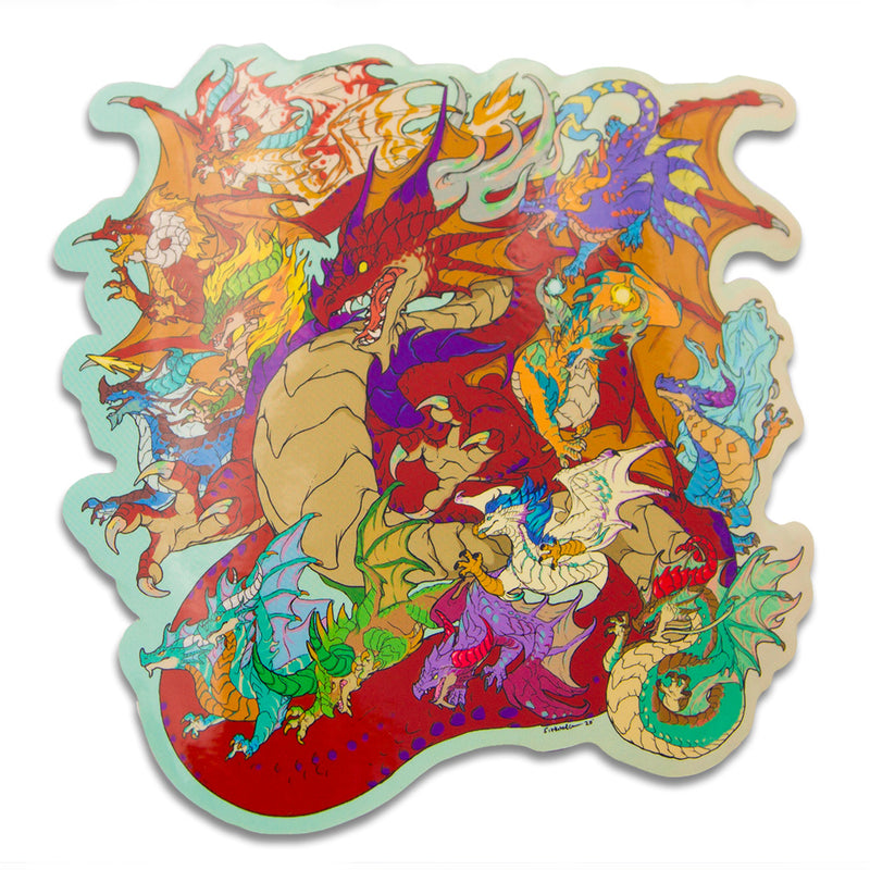 2021 Zodiac Dragons Sticker