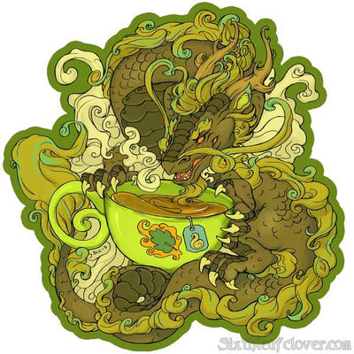 Tea Dragon Sticker